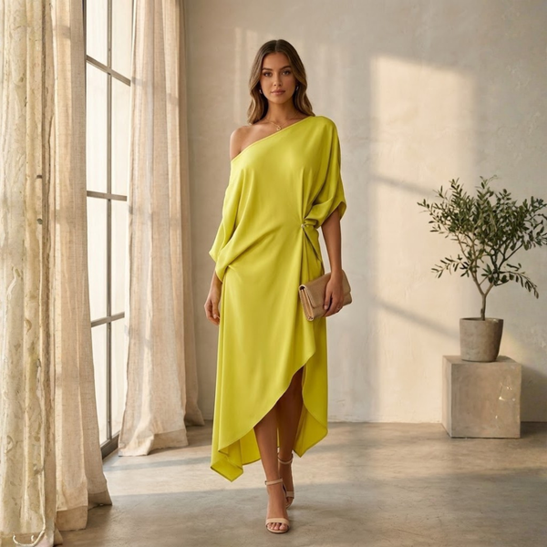 Vestido Asimétrico Midi "Aria"