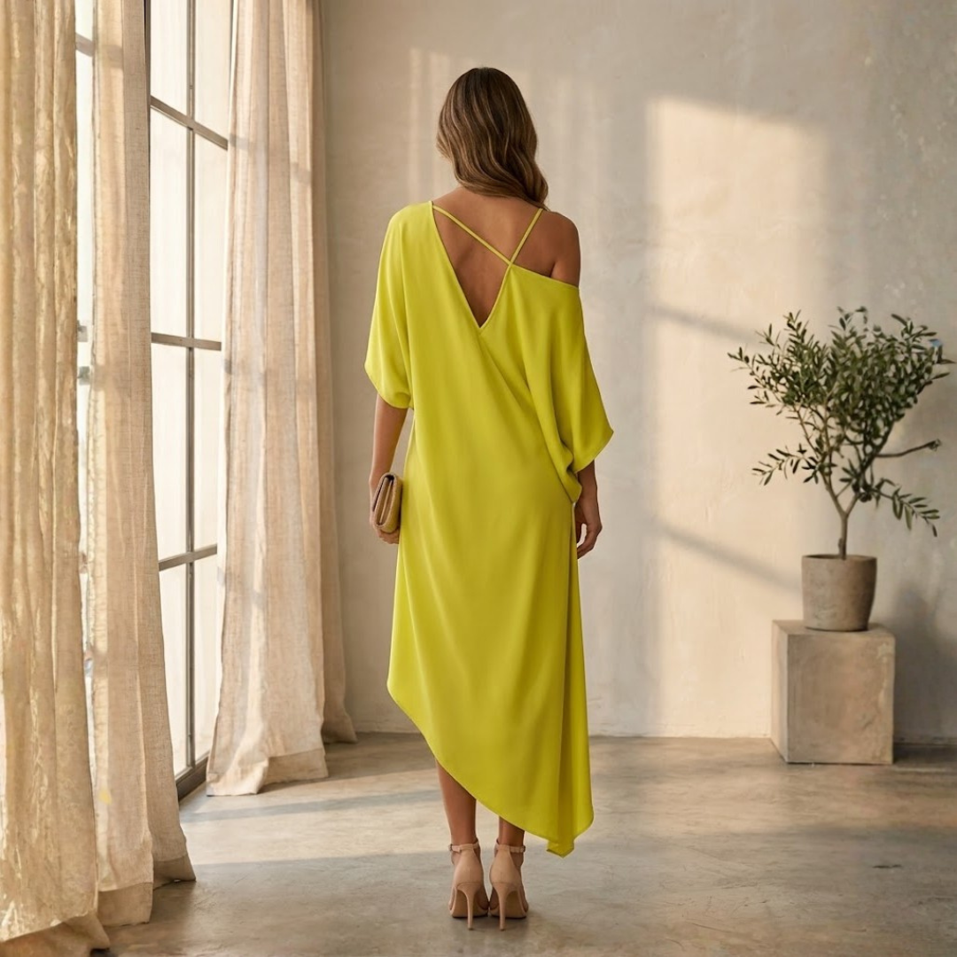 Vestido Asimétrico Midi "Aria"