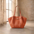 BOLSO SHOPPER DE HOMBRO "ELENA" - CAMEL