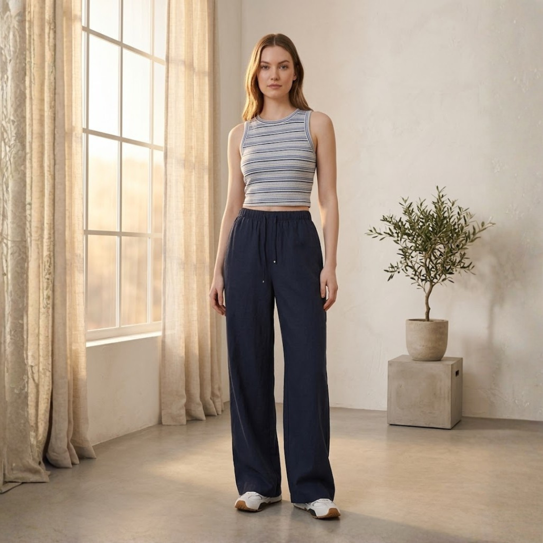 PANTALÓN FLUIDO TÉCNICO "BRISA"