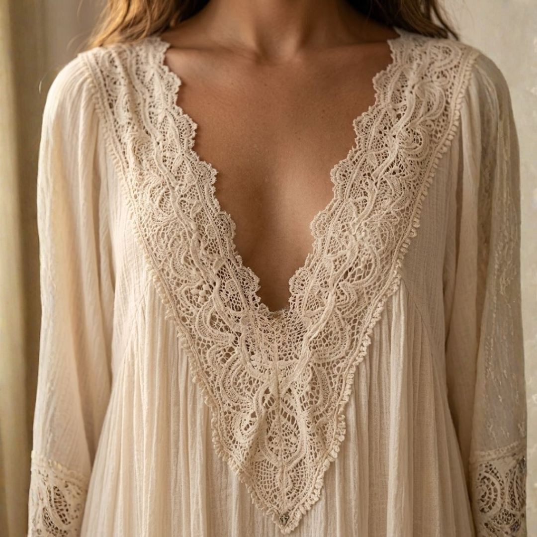 VESTIDO LARGO BOHEMIO "FREYA"