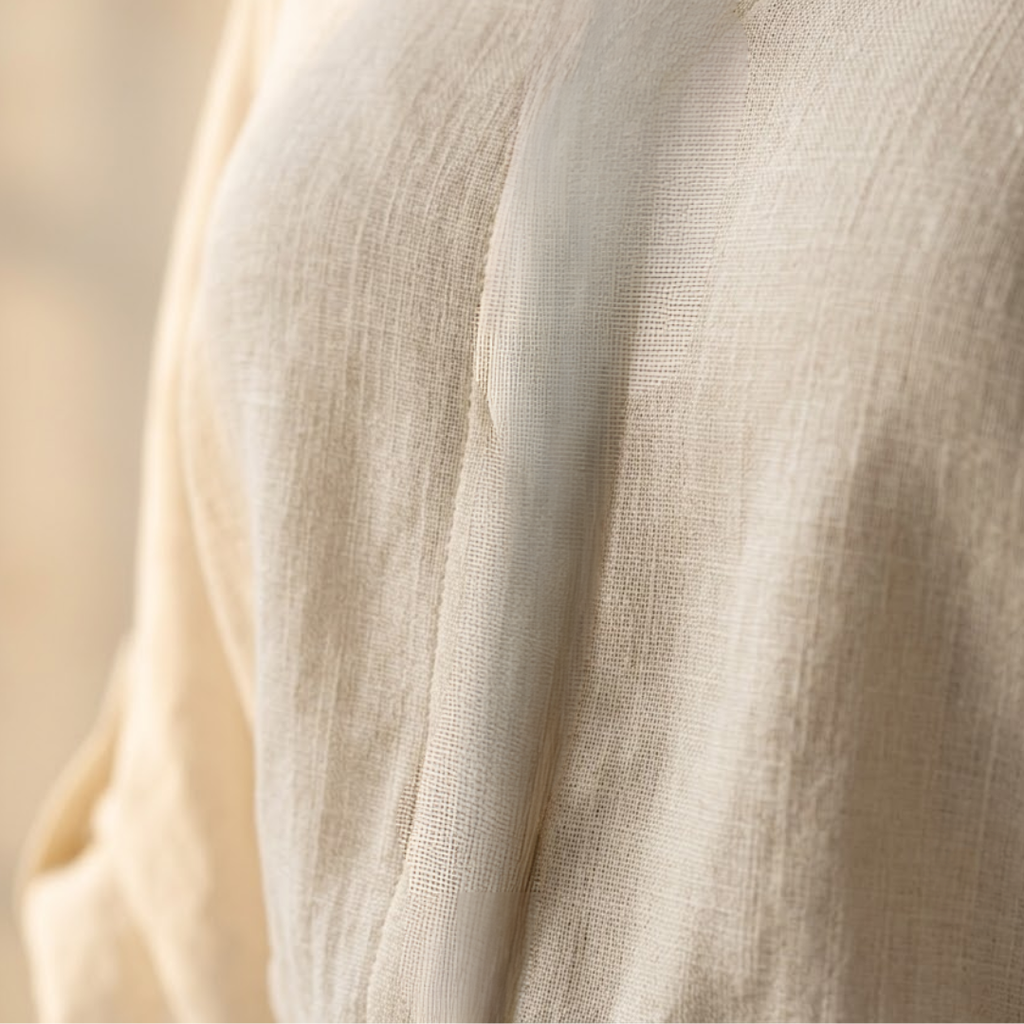 CONJUNTO ASIMÉTRICO DE BLUSA Y PANTALÓN "SIENA"