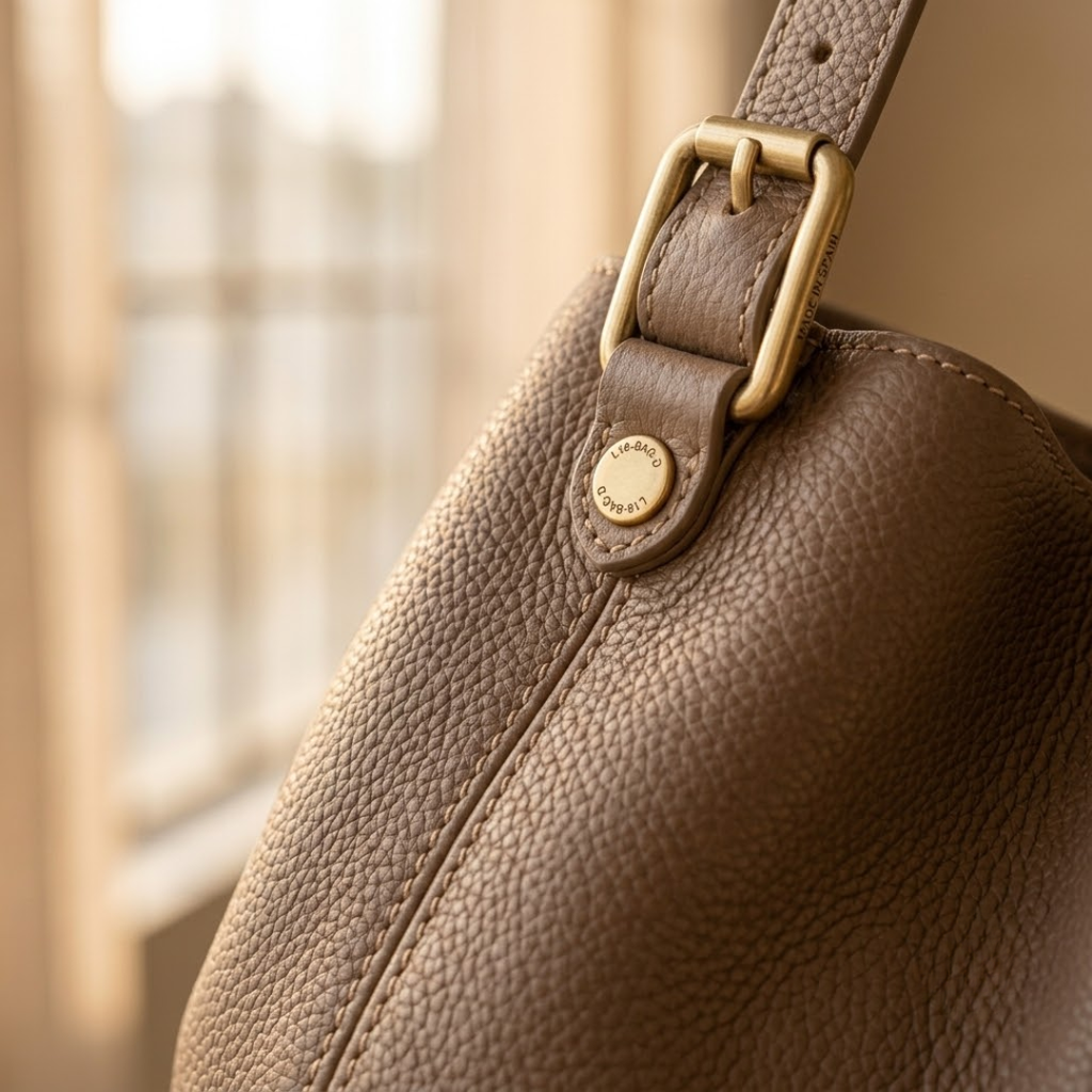 BOLSO DE MANO TEXTURIZADO "GIULIA"